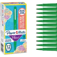 Paper Mate FLAIR GREEN 12-pack