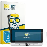 BROTECT Screenprotector 3 Stuks voor Nissan Qashqai 2026 NissanConnect 12.3" Beschermglas transparant