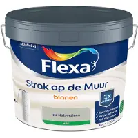 Flexa - Strak Op De Muur Binnen Mat - Iets Natuursteen - Mengverf - 10 L