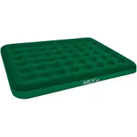 NILS NC2803 - Luchtbed - 203x152x22 cm - Groene PVC - Draagkracht 240 kg