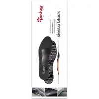 Pedag Siesta Black | Inlegzolen voor hoge hakken | Stabiliteit | Maat: 36 t/m 46