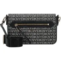 DKNY Schoudertas 'Bryant Ave' grijs / zwart