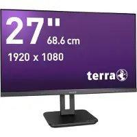 Terra 2748W LCD-monitor Energielabel E (A - G) 68.6 cm (27 inch) 1920 x 1080 Pixel 16:9 5 ms HDMI, DisplayPort, USB-C, Hoofdtelefoonaansluiting IPS LCD