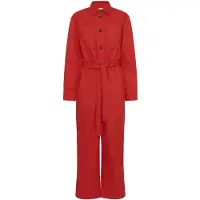 Saint tropez Jumpsuit 'Parker' rood
