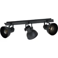 Eglo 43433 Barnstaple Zwart Spotlampen Plafondarmatuur