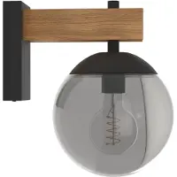 Eglo Wandlamp buiten E27 | Bufalata | IP44 | Zwart