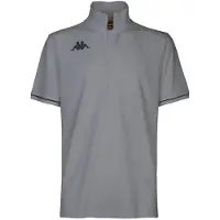 Kappa Barli Short Sleeve Polo Grijs 4XL Man