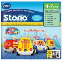 Jeu Storio - La ville alphabet - Tut-Tut bolides