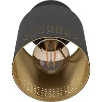 Eglo Zwarte Wandspot Esteperra