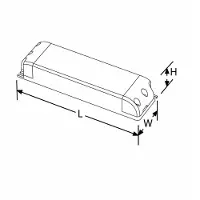 Wever & Ducre - Power supply 13W 350 mA 26-38V
