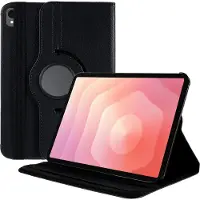 Just in Case tablet Hoes geschikt voor Samsung Galaxy Tab S11 - 360° Draaibare Tablet Hoes - Zwart