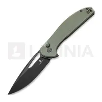 Bestechman Whalefin - PVD - G10 vouwmes, olijfgroen