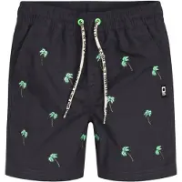 Tumble 'n dry zwemshort donkerblauw met all over palmboom print Jongens Polyester - maat 122