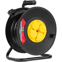 Rebel Kabelhaspels, Kabel - naaf met 50m kabeltrommel (50 m, 1.50 mm²)