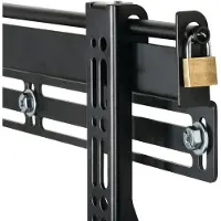 B-Tech Steun Muur - - BT8421/B - Plat Scherm 94 cm - VESA 400x300 mm - Maximaal laadvermogen 35 kg