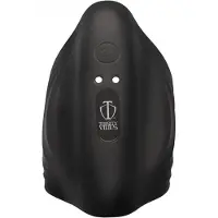 Pipedream Pleasure Stroke - Vibrating Silicone Penis Sleeve black