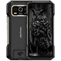 Ulefone Rugged Smartphone Armor 27 4G G99 12GB 256GB 10600-33W A14, Night, Black