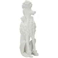 Mauro Ferretti Decoratie Dog White 20×26×61 cm