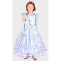 Den Goda Fen Kostüm - Prinzessin Kleid - Die Eiskönigin - - 6-8 Jahre (116-128) - Kostüme