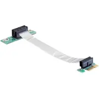 DeLOCK Riser Card PCI Express x1 > x1 with flexible cable 13 cm left insertion