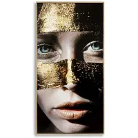Mauro Ferretti Schilderij Nairobi Lacquered Canvas With Frame -b 52×4×102 cm