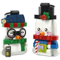 LEGO Sneeuwpopornamenten