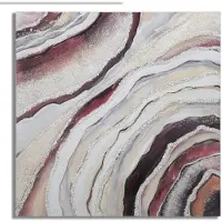 Mauro Ferretti Schilderij Redy 80×2,8×80 cm