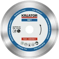 Kreator KRT081103 Diamantschijven set – Ø180MM – universeel