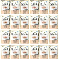 Schesir in jelly Tuna with salmon - nat kattenvoer - 50 g