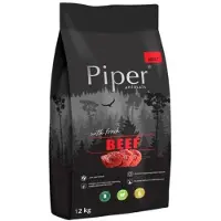 Dolina Noteci Piper Dierenvoer voor honden met rundvlees - Droogvoer - 12 kg