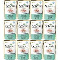 Schesir Kattenvoer Tonijn - Zeebrasem In Gelei 50 Gr