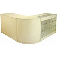 MonsterShop Retail toonbank esdoorn winkel display opbergkast afsluitbaar glas Showcase Saturnus
