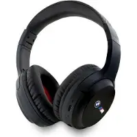 BMW Bluetooth Over-ear Koptelefoon - Model: Bmbhmiav27Mbctk - Zwart, met bedrukte logo's