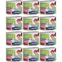 Animal Island - Kattenvoer voor Kittens - 12x185g - Rundvlees en Wild