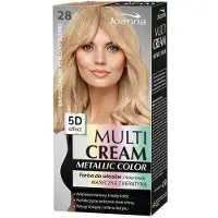 Joanna - Multi Cream Metallic Color 5D Effect Hair Dye 28 Very Bright Pearl Blonde