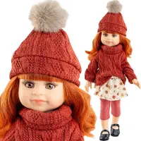 Paola Reina pop Amigas Cleo rood haar 32cm - speelpop.