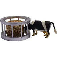 Kids Globe 571931 Boer/Boerin 4 stuks met landbouw accessoires