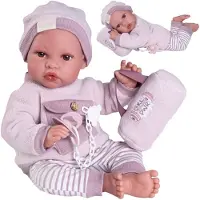 Antonio Juan babypop Erika soft body met bruine ogen 40 cm