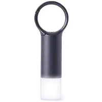 Lexon Nomaday Flash Led Sleutelhanger Met Verlichting En Hanger Grijs