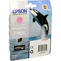 Epson T7606 (C13T76064010) Inktcartridge Vivid licht-magenta