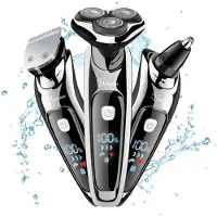 Hatteker Professionele Tondeuse – Haarknipper en Baardtrimmer – Keramische Messen – LED Display