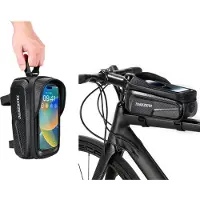 EtuiTab - Fietstas - Waterdicht - 2L - Zwart met Koolstofafwerking