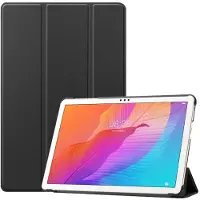 EtuiTab - Tablethoes - Huawei MatePad 10.1 T10/T10S - Ecologisch Leer - Functioneel - Hoogwaardige Kwaliteit