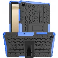 EtuiTab Samsung Galaxy Tab A9+ Plus - Tablethoes - Bescherming - Blauw - Siliconen en PU