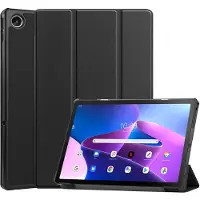 EtuiTab - Lenovo Tab M10 10.1 Cover - Zwart - Eco-leder - Magneetsluiting