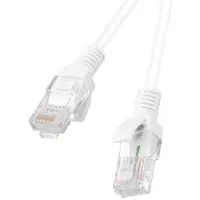 Lanberg PCU5-10CC-0500-W, 5 meter, Cat5e, U/UTP (UTP), RJ-45, RJ-45, wit