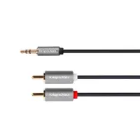 Krüger&Matz Basic - Jack naar RCA Kabel - 3m - 3.5mm Stereo