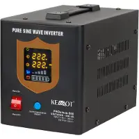 Kemot PROsinus Serie - Noodstroomvoorziening - 500VA - 300W - Zuivere Sinusgolf