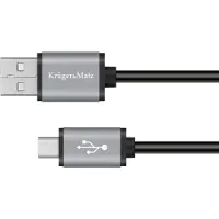 Krüger&Matz USB naar Micro USB Kabel 1.8m - Snel Laden & Data Transfer