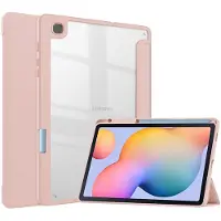 EtuiTab Clear Serie - Tablethoes - Samsung Galaxy Tab S6 Lite - Roze - Met Penhouder